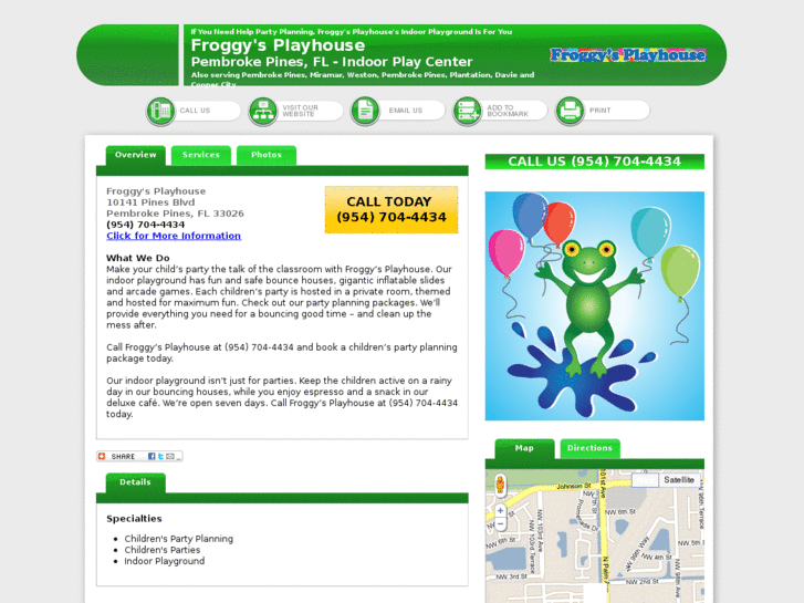 www.froggysplayhousepembrokepines.com