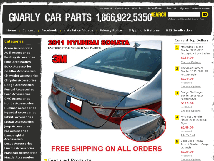 www.gnarlycarparts.com