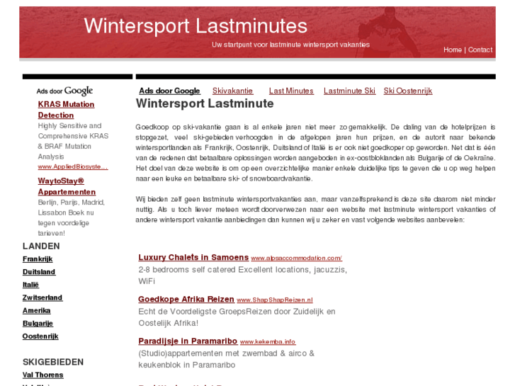 www.lastminutelinks.info