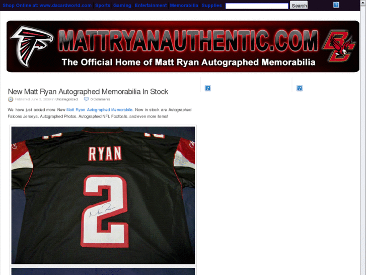 www.mattryanauthentic.com