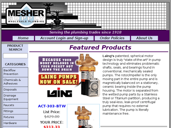 www.meshersupply.com