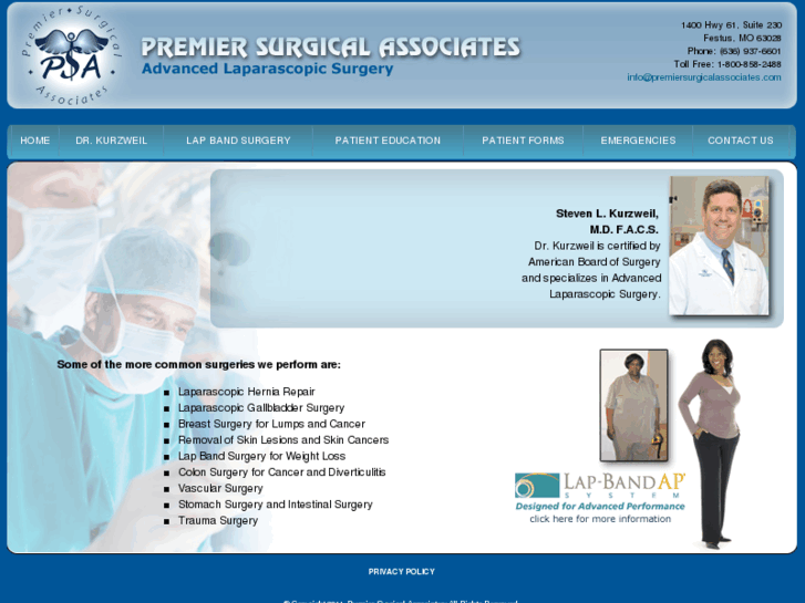 www.premiersurgicalassociates.com