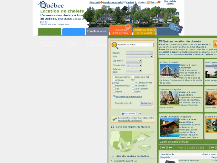 www.quebeclocationdechalets.com