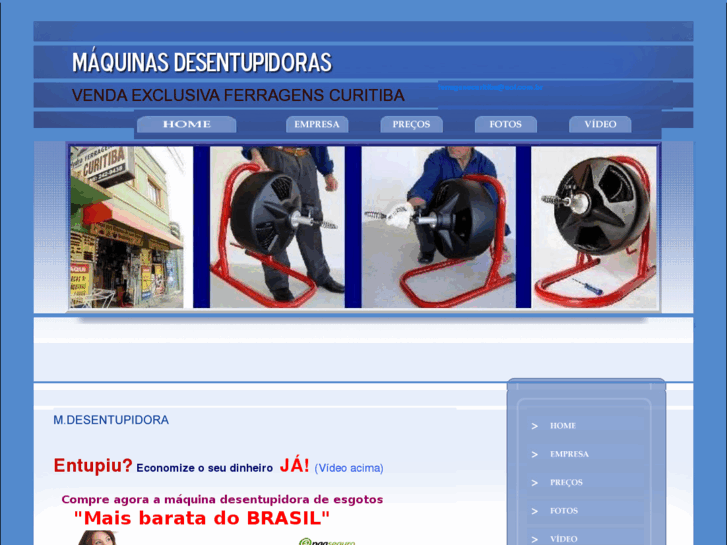 www.aaamaquinasdesentupidoras.com