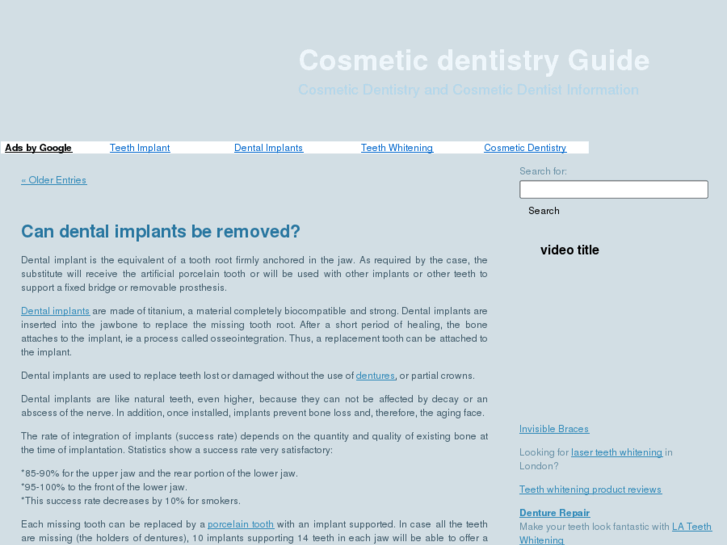 www.acosmeticdentist.net