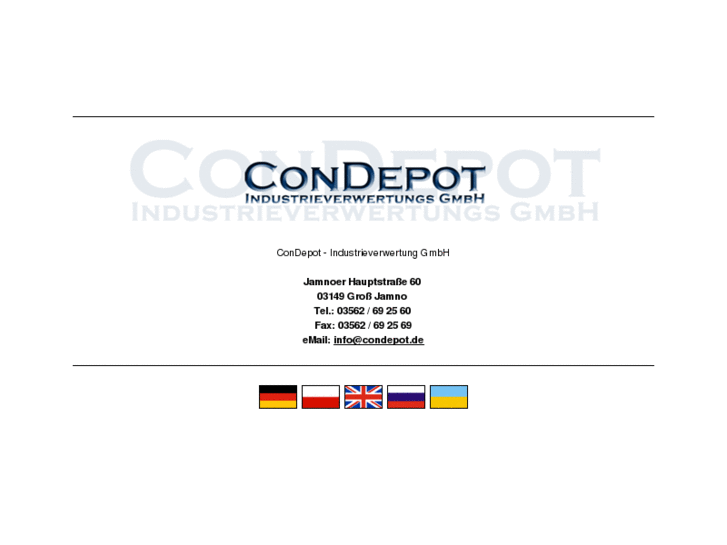 www.condepot.de