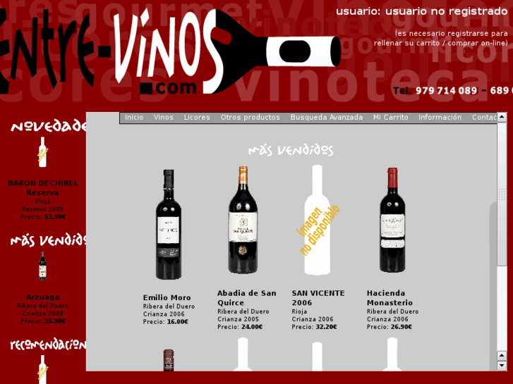 www.entre-vinos.com