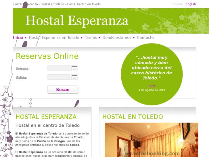 www.hostalesperanzatoledo.com