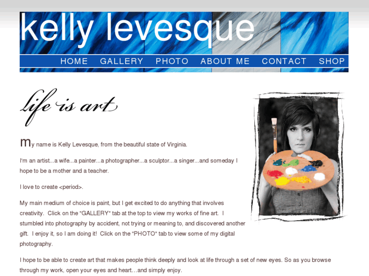 www.kellylevesqueart.com