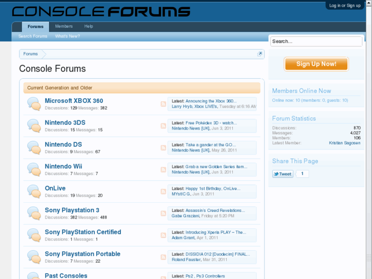 www.consoleforums.org