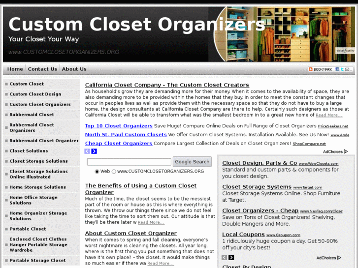 www.customclosetorganizers.org