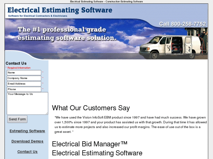 www.estimatingelectricalsoftware.com
