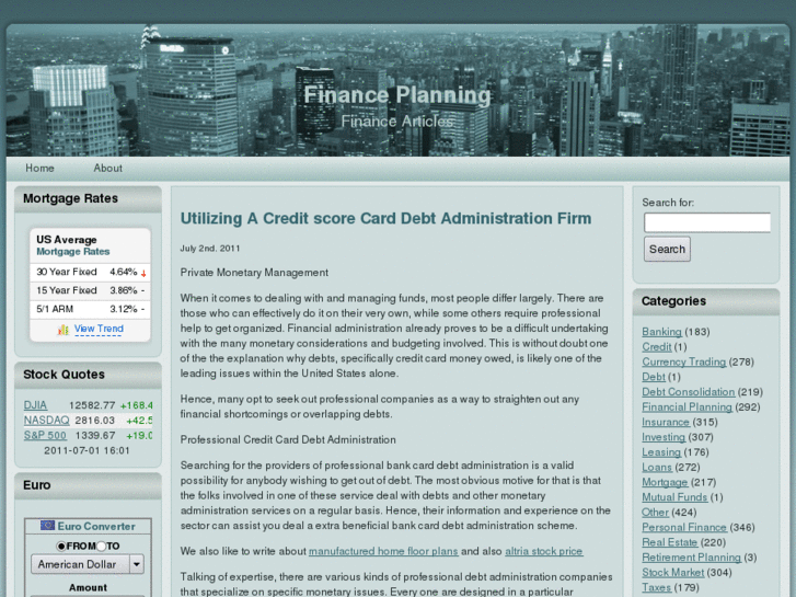 www.financeplanning.info