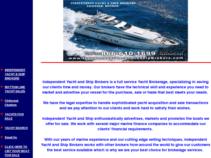 www.independentyachtandshipbrokers.com