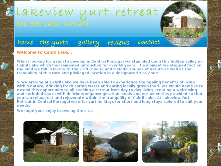 www.lakeview-yurt-retreat.com