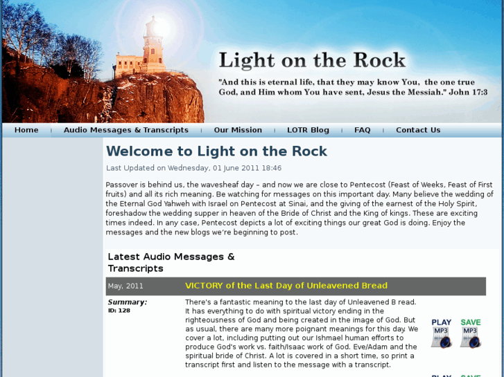 www.lightontherock.com