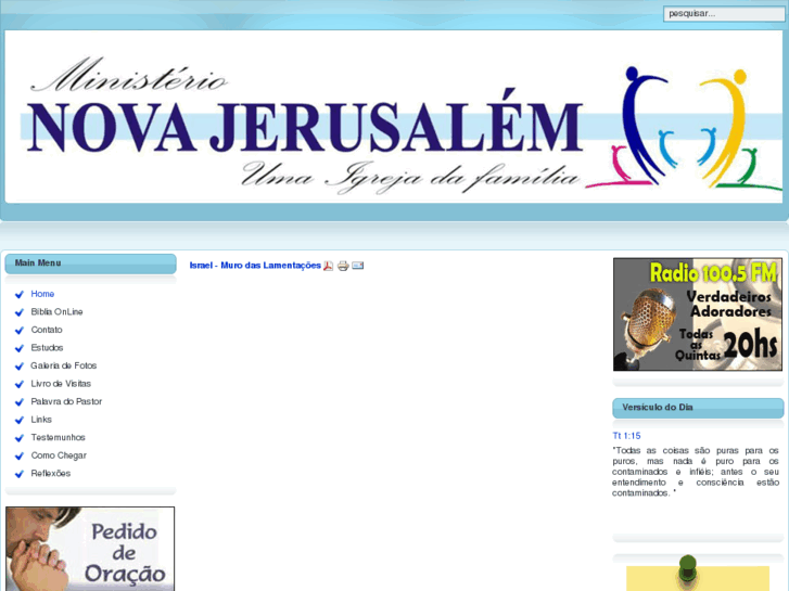 www.ministerionovajerusalem.org