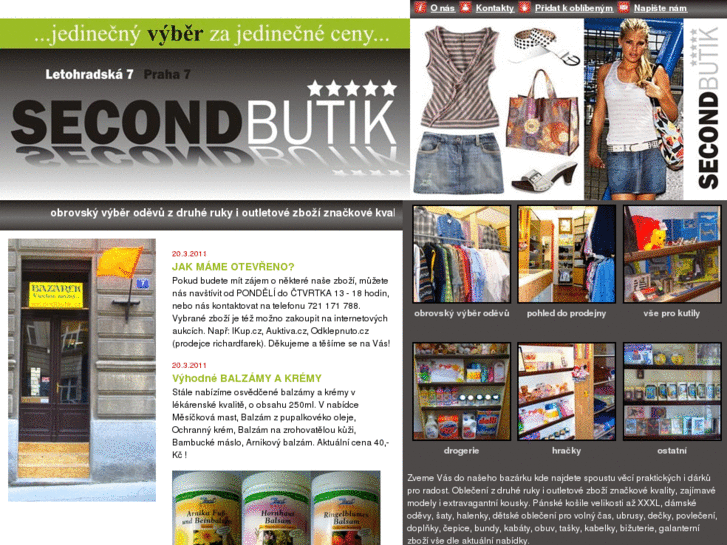 www.secondbutik.cz