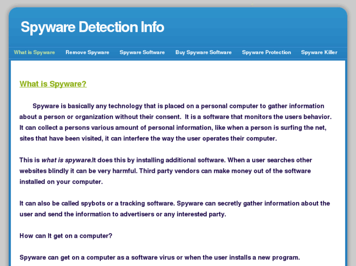 www.spywaredetectioninfo.com