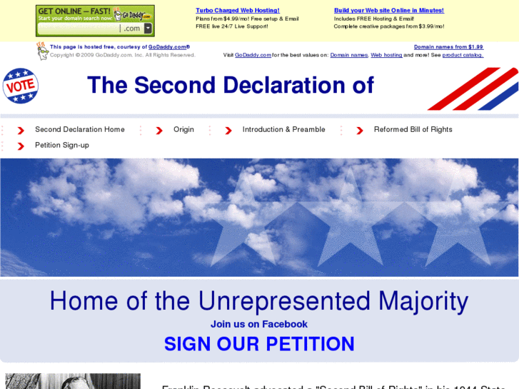 www.theseconddeclarationofindependence.com