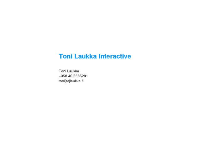 www.tonilaukka.com