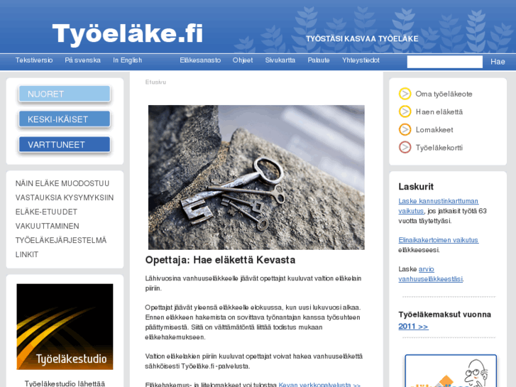 www.tyoelake.fi