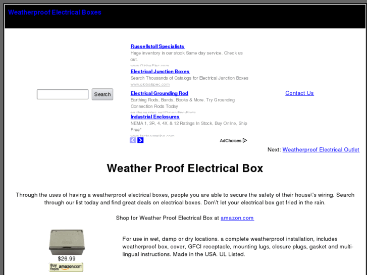 www.weatherproofelectricalboxes.com