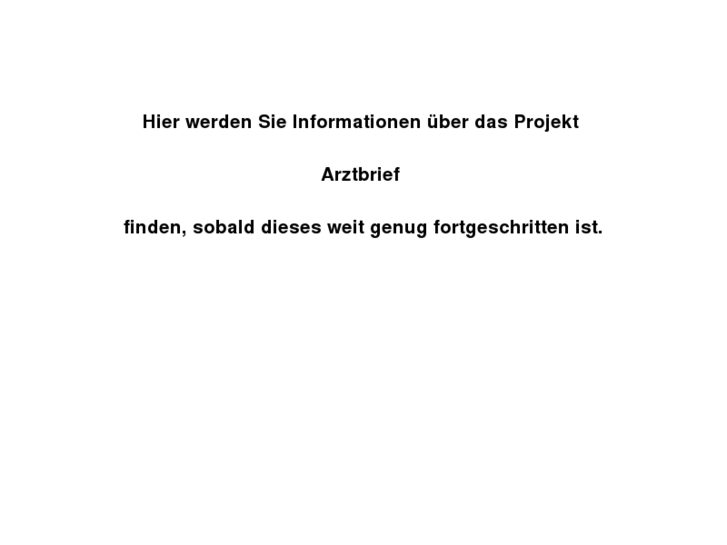 www.arztbrief.info