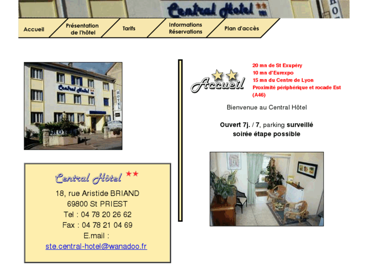 www.central-hotel-saint-priest.com