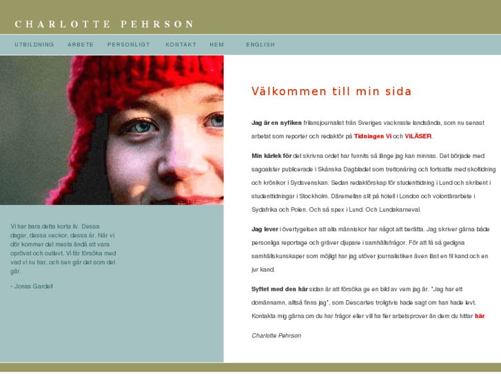 www.charlottepehrson.se