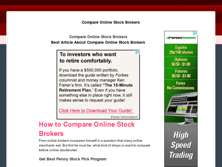 www.compareonlinestockbrokers.net