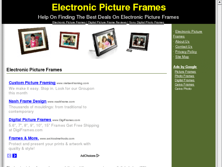 www.electronicpictureframes.org