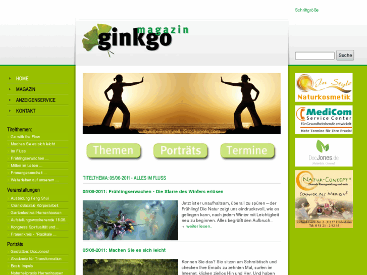 www.ginkgo-magazin.de