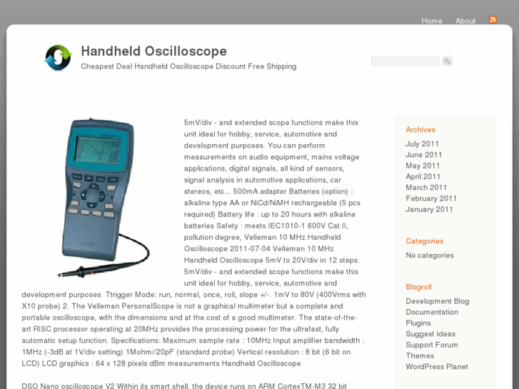 www.handheldoscilloscope.info