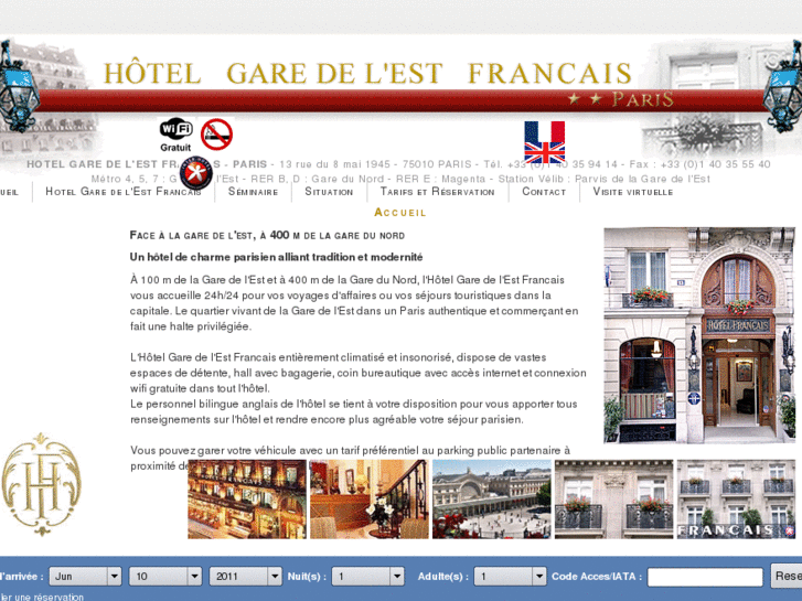 www.hotelfrancais.com