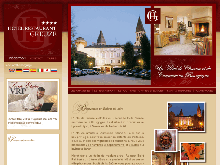 www.hotelgreuze.fr