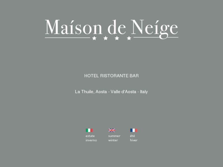 www.hotelmaisondeneige.it