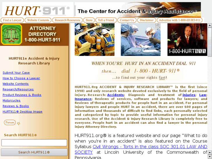 www.hurt911.org