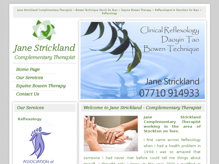 www.janestricklandcomplementarytherapist.com