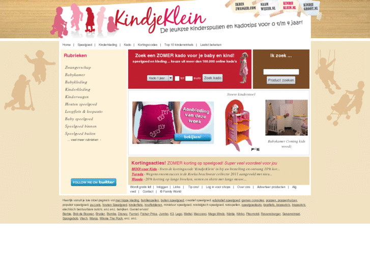 www.kindjeklein.nl