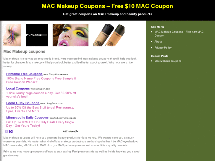 www.macmakeupcoupons.com