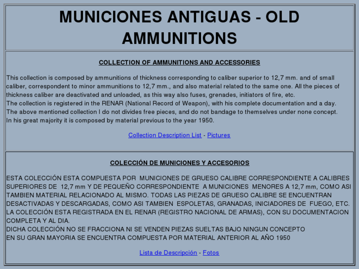 www.municionesantiguas.com