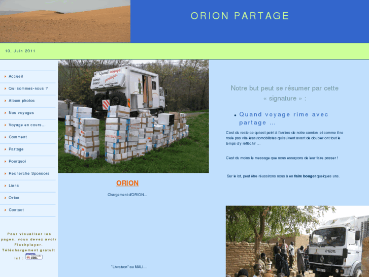 www.orionpartage.com