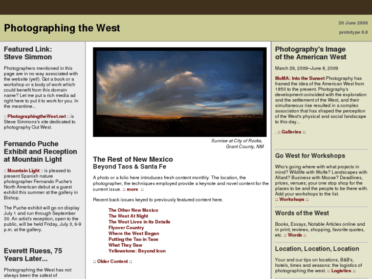 www.photographingthewest.com