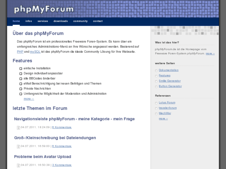 www.phpmyforum.de