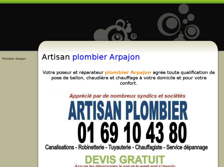 www.plombierarpajon.org