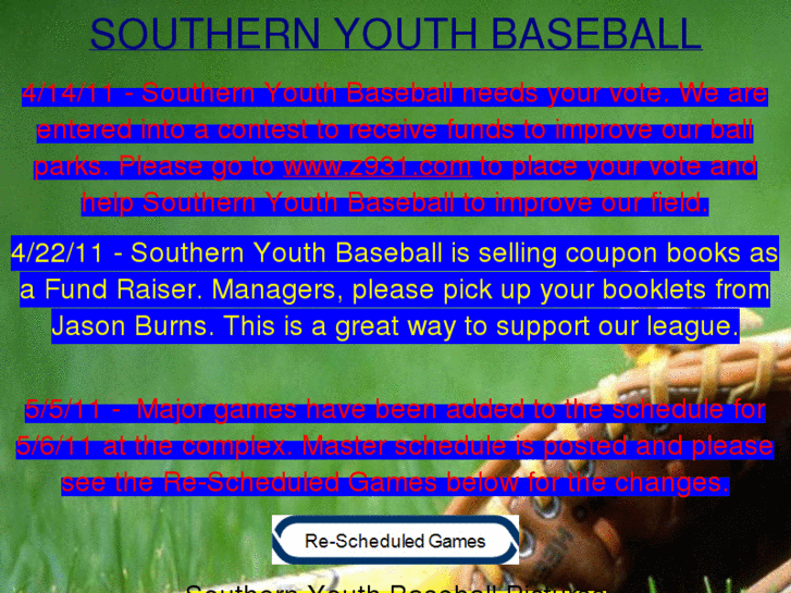 www.southernyouthbaseball.com