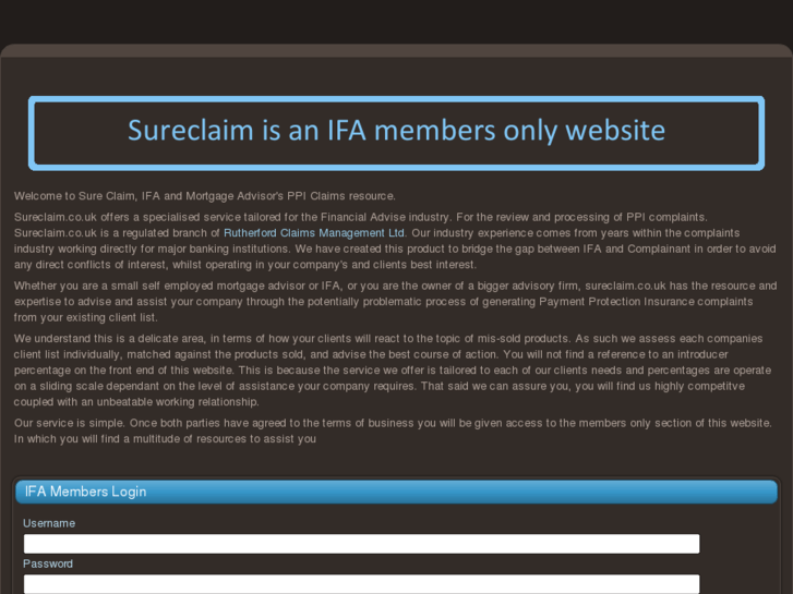 www.sureclaim.co.uk