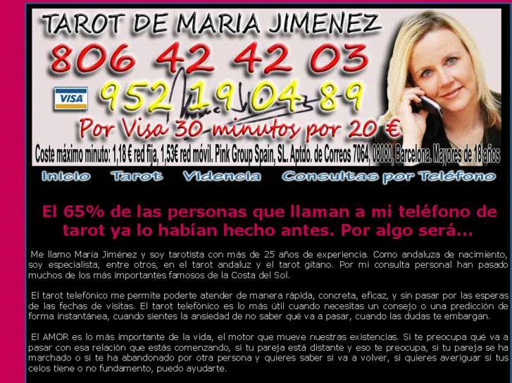 www.tarotmariajimenez.es