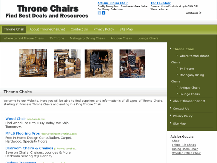 www.thronechair.net